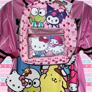 Hello Kitty and Friends Pink Berry Backpack
